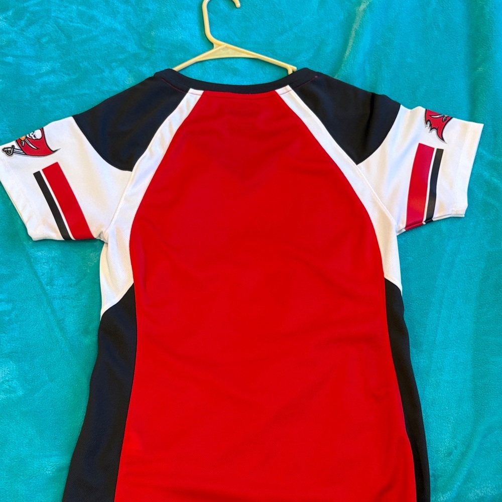 Tampa Bay Buccaneers Rhinestone Red Jersey - Picture 3 of 4